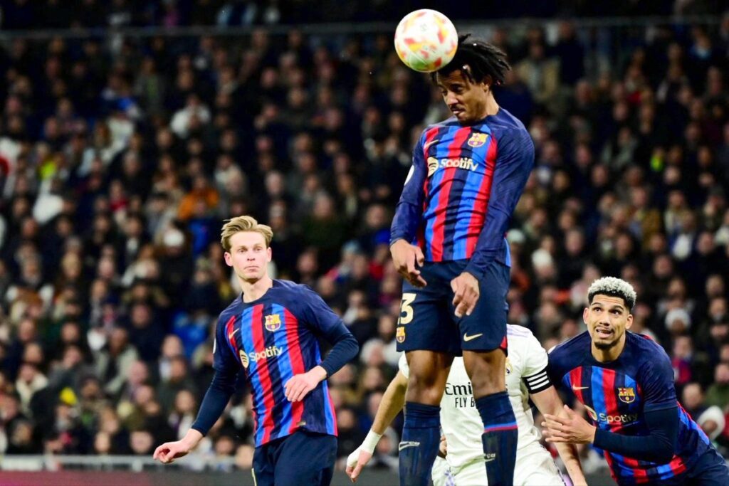 Kounde was solid at the back for Barcelona