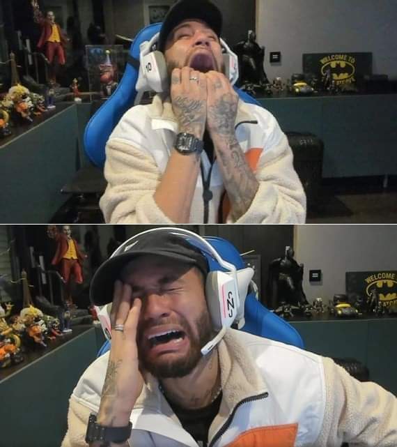Neymar reactions
