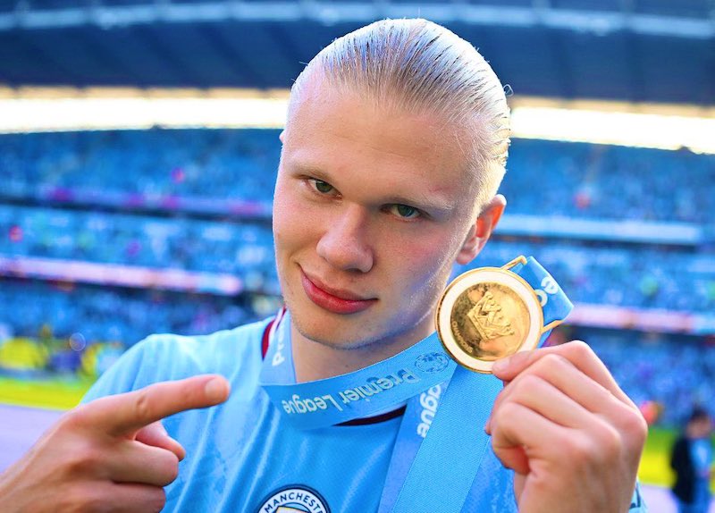 Haaland leading the race to European Golden Shoe 2022-23