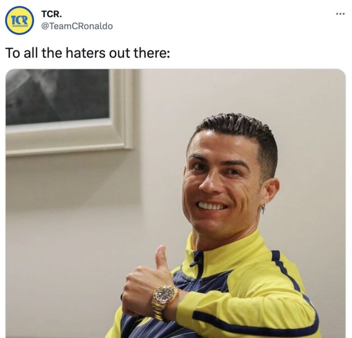 Cristiano Ronaldo mencetak hattrick Al Nassr