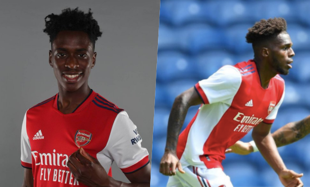 Arsenal new signings Tavares and Lokonga