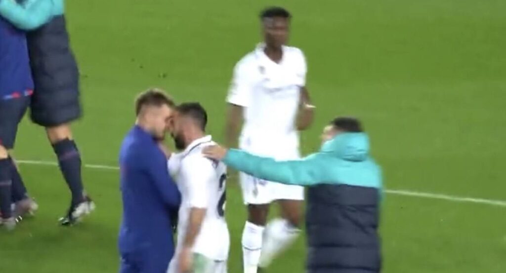Dani Carvajal - Arnau brawl