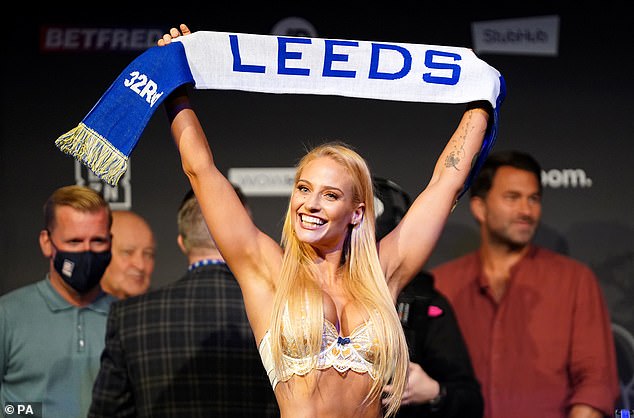 Ebanie is a Leeds' fan