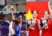 Vietnam won gold medal in Female Basketball 3x3