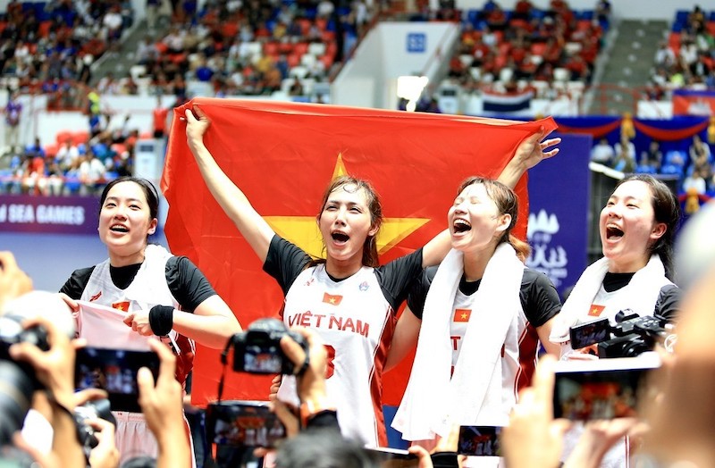 Vietnam won 3x3 Female Basketball