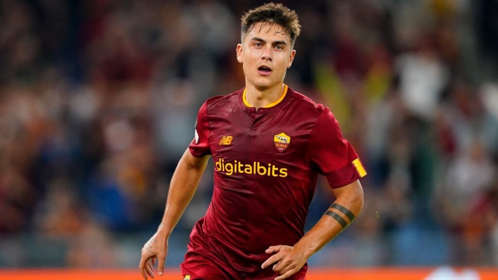Dybala scored as Roma led in the first half