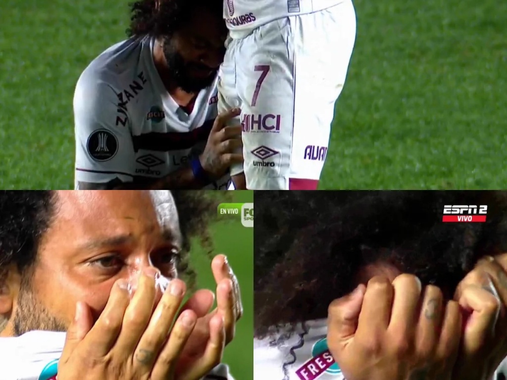 Marcelo in tears
