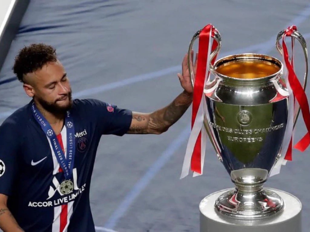Neymar reached UCL final once with PSG