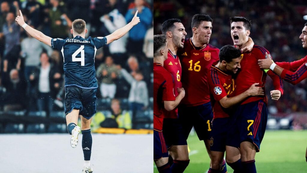 Scotland and Spain sealed tickets to Finals-min